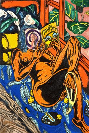 Woman Reading LowRider