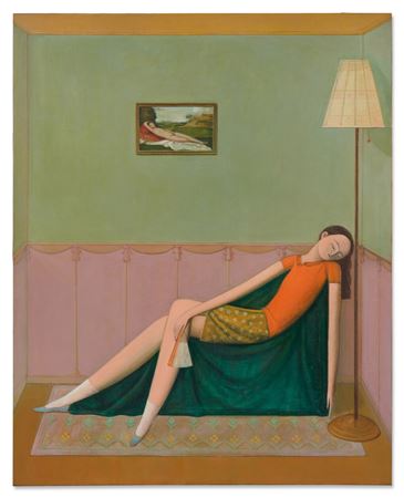Room with Venus by Xin Ji - Auction record, sale price, and art valuation. Compare with similar artists and explore comparable artworks.