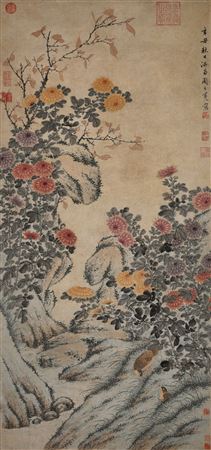 Sample artwork by Zhimian Zhou (1550 - 1610), known for drawings - View similar artists and auction records