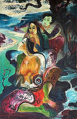 People in Landscape