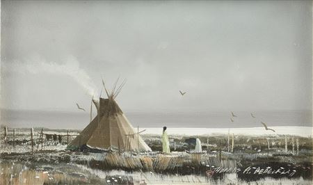 "Crow at the Chehalis Crossing"