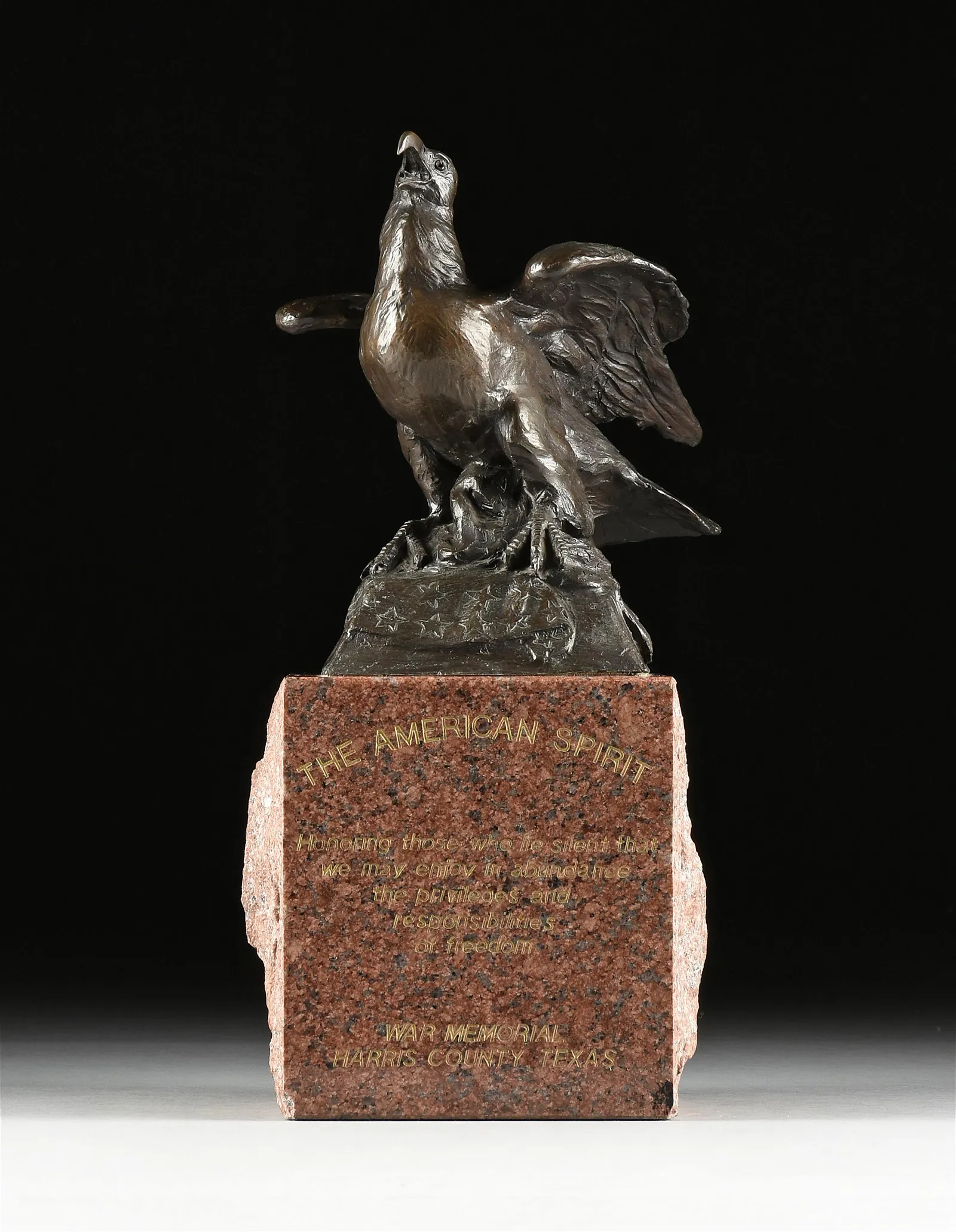 The American Spirit - Model for Harris County War Memorial