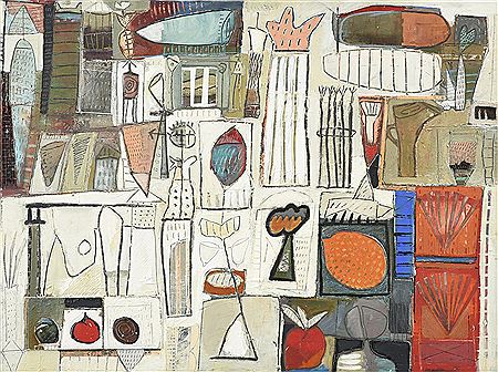 Kantum Bridgeworks II by Bernard Mattox - Auction record, sale price, and art valuation. Compare with similar artists and explore comparable artworks.