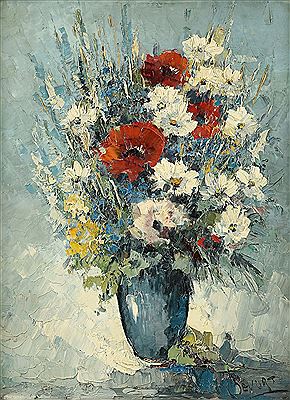 Still Life with Vase of Flowers