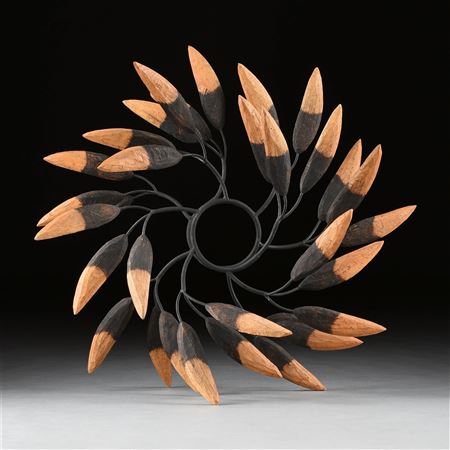 "Fox Tail Wheel (Untitled)"