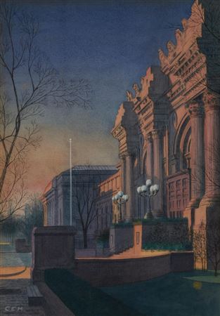 The Metropolitan Museum of Art, Cover Art for The New Yorker, February 1, 1969