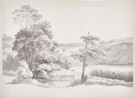 View of Lake Nemi by Josephus Augustus Knip - Auction record, sale price, and art valuation. Compare with similar artists and explore comparable artworks.