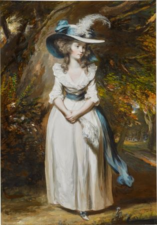 Portrait of Mary Whitbread, later Lady Grey (1770-1858), aged thirteen