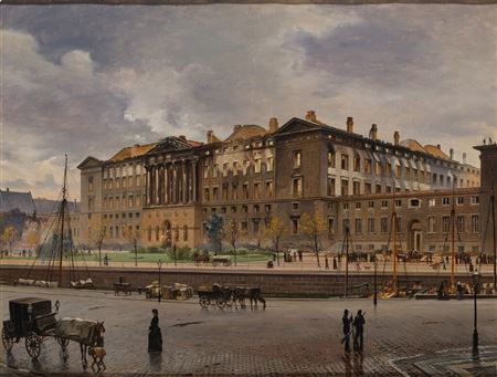 Christiansborg Palace After the Fire