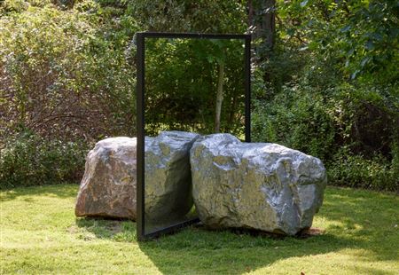 Sample artwork by Alicja Kwade (Born 1979), known for abstract steel sculpture, space, time, science and philosophy themes - View similar artists and auction records
