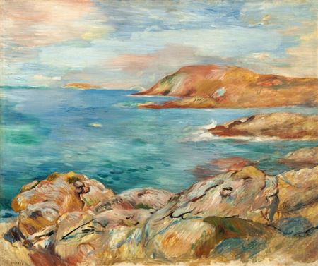 Paysage de bord de mer