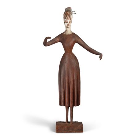 Sample artwork by Elie Nadelman (1882 - 1946), known for abstract figure and animal sculpture - View similar artists and auction records
