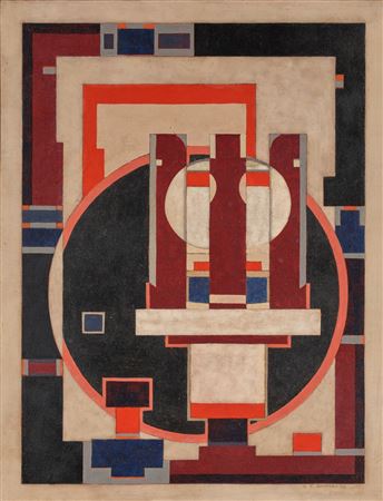 Sample artwork by Charles Frederic Ramsey (1875 - 1951), known for landscape- to modernist, portrait - View similar artists and auction records