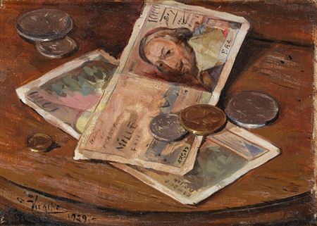 Sample artwork by Virgilio Galan Roman (1931 - 2001), known for painting - View similar artists and auction records