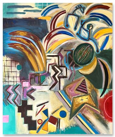 Playground by Jaune Quick-To-See Smith - Auction record, sale price, and art valuation. Compare with similar artists and explore comparable artworks.