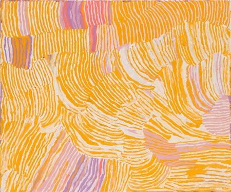 Lupulnga, 2003 by Makinti Napanangka - Auction record, sale price, and art valuation. Compare with similar artists and explore comparable artworks.