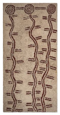 Sample artwork by Dinny Nolan Tjampitjinpa (Born 1944), known for aboriginal art - View similar artists and auction records