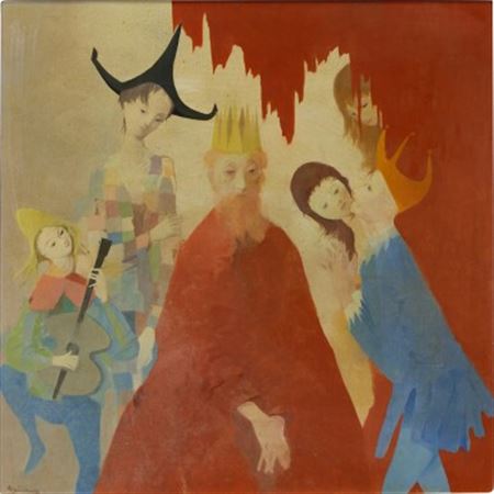The Old King by Otto Bachmann - Auction record, sale price, and art valuation. Compare with similar artists and explore comparable artworks.