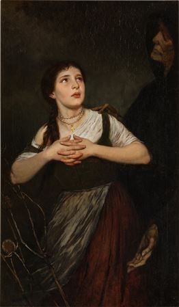 Sample artwork by August Wilhelm Dieffenbacher (1858 - 1940), known for painting - View similar artists and auction records