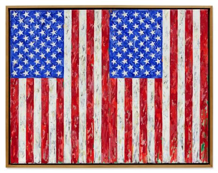 Flags by Jasper Johns - Auction record, sale price, and art valuation. Compare with similar artists and explore comparable artworks.