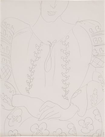 Femme à la blouse roumaine
