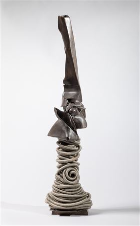 Sample artwork by Barbara Chase-Riboud (Born 1939), known for sculptor-bronze draped figure, african-american themes - View similar artists and auction records
