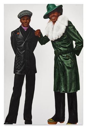 Yocks by Barkley Leonnard Hendricks - Auction record, sale price, and art valuation. Compare with similar artists and explore comparable artworks.