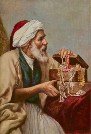 Sample artwork by Daniel Cortes Perez (1873 - 1919), known for painting - View similar artists and auction records