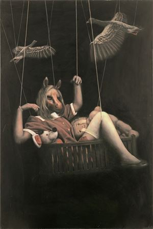 Untitled (Puppet) by Gulin Hayat Topdemir - Auction record, sale price, and art valuation. Compare with similar artists and explore comparable artworks.