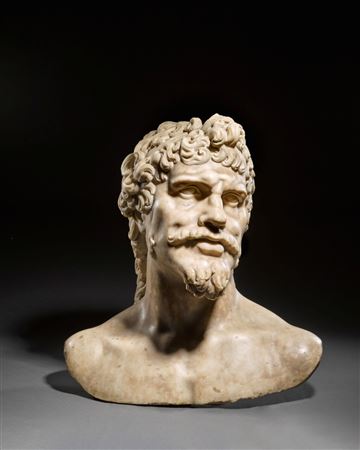 Colossal Bust of an Ancient Hero by Baccio (Bartolommeo) Bandinelli - Auction record, sale price, and art valuation. Compare with similar artists and explore comparable artworks.