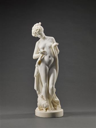 Baigneuse au Chat (Standing nude with a cat)