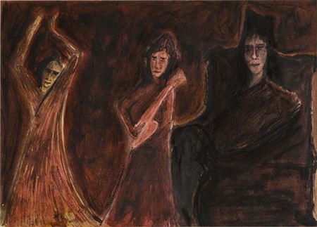 Sample artwork by Rabindranath Tagore (1861 - 1941), known for painting - View similar artists and auction records