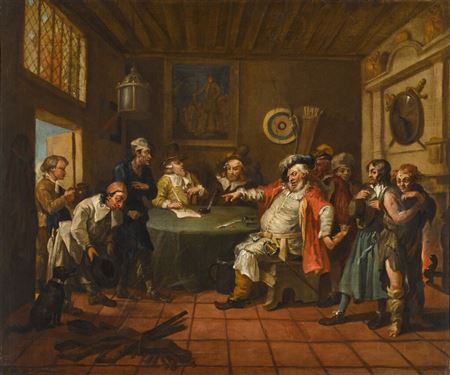 Falstaff examining his recruits
