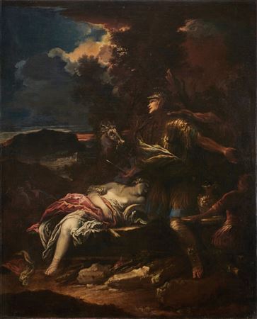 An unidentified scene from literature