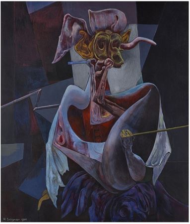 The Alchemy of Painting by Kurt Seligmann - Auction record, sale price, and art valuation. Compare with similar artists and explore comparable artworks.