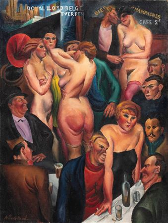A cabaret in Antwerp