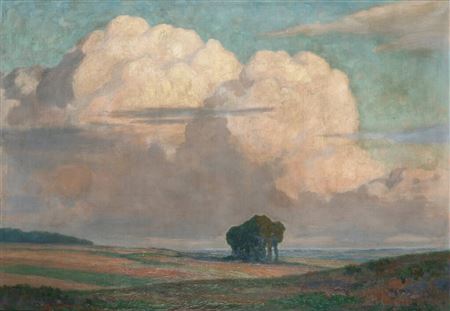 A landscape by Pierre Abattucci - Auction record, sale price, and art valuation. Compare with similar artists and explore comparable artworks.