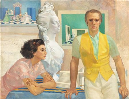 Sample artwork by Edmond Delescluze (1905 - 1993), known for painting - View similar artists and auction records