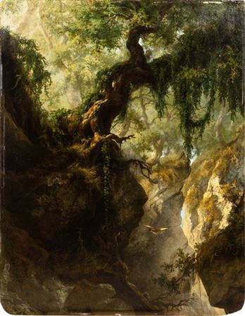 The Depths of the Forest by Giuseppe Camino - Auction record, sale price, and art valuation. Compare with similar artists and explore comparable artworks.