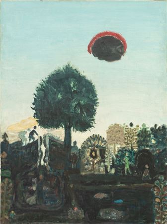 L'arbre au soleil noir by Avni Arbas - Auction record, sale price, and art valuation. Compare with similar artists and explore comparable artworks.
