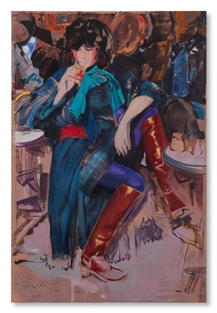 L'introvertie by Paulina Olowska - Auction record, sale price, and art valuation. Compare with similar artists and explore comparable artworks.
