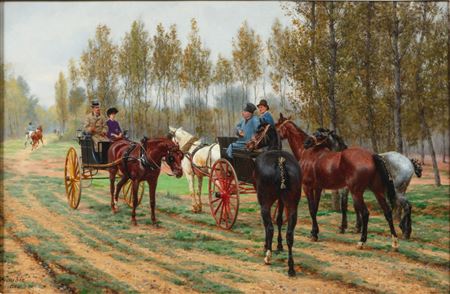 On the road to the fair