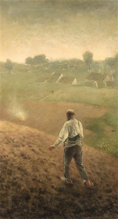 The Sower by Léon (Baron) Frederic - Auction record, sale price, and art valuation. Compare with similar artists and explore comparable artworks.
