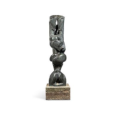 Le Grand Couple by Etienne Martin - Auction record, sale price, and art valuation. Compare with similar artists and explore comparable artworks.