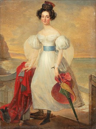 The Duchess of Berry at Dieppe in 1829