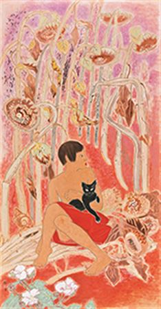 Sample artwork by Sangbong To (1902 - 1977), known for paintings - View similar artists and auction records