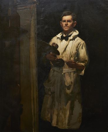 Self Portrait by William Beckwith McInnes - Auction record, sale price, and art valuation. Compare with similar artists and explore comparable artworks.