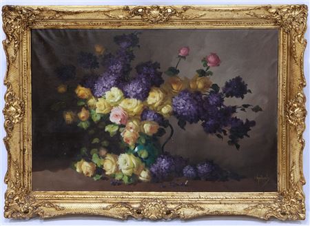 ROSES AND HYDRANGEAS