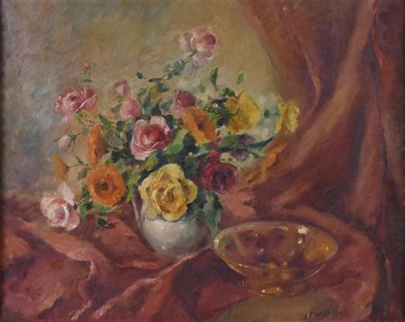 STILL LIFE WITH FLOWERS by Candico Planas Maso - Auction record, sale price, and art valuation. Compare with similar artists and explore comparable artworks.