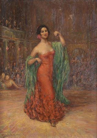 GYPSY WOMAN DANCING
